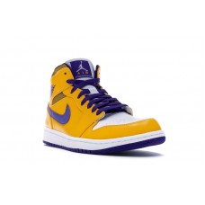 Jordan 1 Mid Lakers