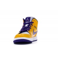 Jordan 1 Mid Lakers