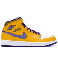 Jordan 1 Mid Lakers