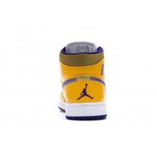 Jordan 1 Mid Lakers