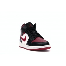 Подростковые Jordan 1 Mid Bred Toe (GS)