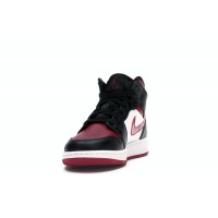 Подростковые Jordan 1 Mid Bred Toe (GS)