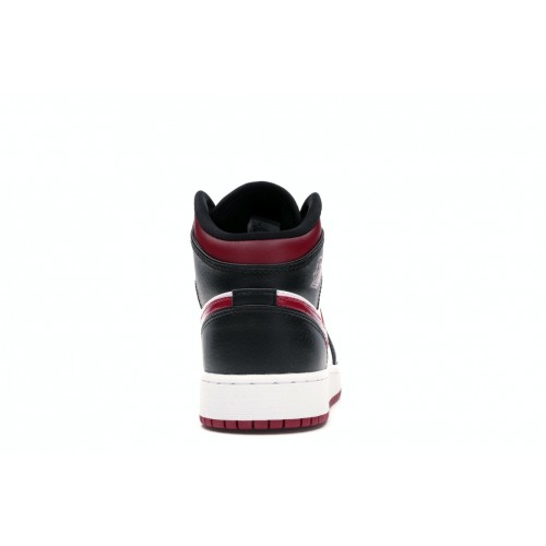 Кроссы Jordan 1 Mid Bred Toe (GS) - подростковая сетка размеров