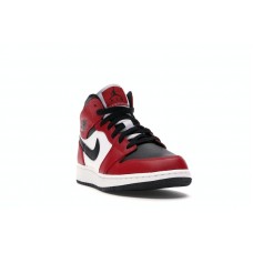 Подростковые Jordan 1 Mid Chicago Black Toe (GS)