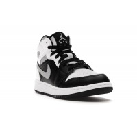 Подростковые Jordan 1 Mid White Shadow (GS)