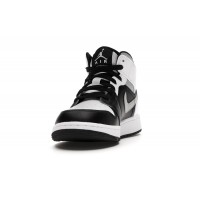 Подростковые Jordan 1 Mid White Shadow (GS)