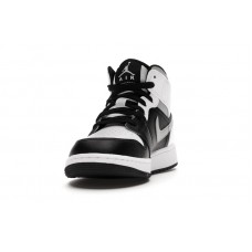 Подростковые Jordan 1 Mid White Shadow (GS)