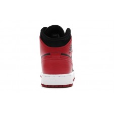 Подростковые Jordan 1 Mid Banned (2020) (GS)