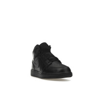 Подростковые Jordan 1 Mid Triple Black (GS)