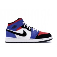 Подростковые кроссовки Jordan 1 Mid Top 3 (GS)