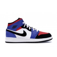 Подростковые кроссовки Jordan 1 Mid Top 3 (GS)