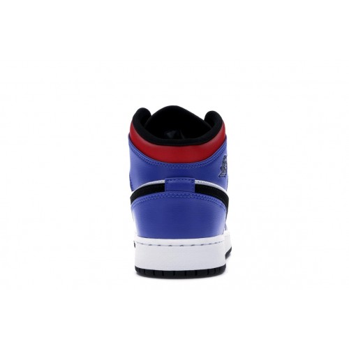 Кроссы Jordan 1 Mid Top 3 (GS) - подростковая сетка размеров
