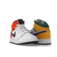 Подростковые Jordan 1 Mid Alternate Multi-Color (GS)