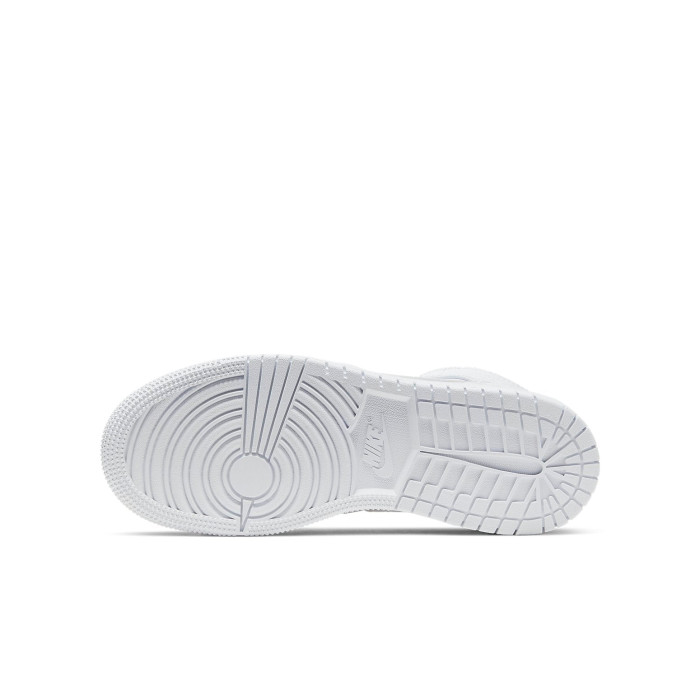 Air Jordan 1 Mid GS Triple White Tumbled Leather 2020 - подростковая сетка размеров Air Jordan 1 Mid GS Triple White Tumbled Leather 2020 - подростковая сетка размеров