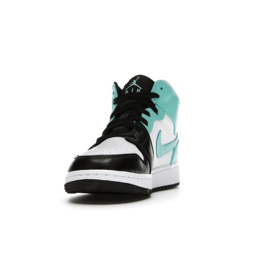 Кроссы Jordan 1 Mid Tropical Twist Igloo (GS) - подростковая сетка размеров