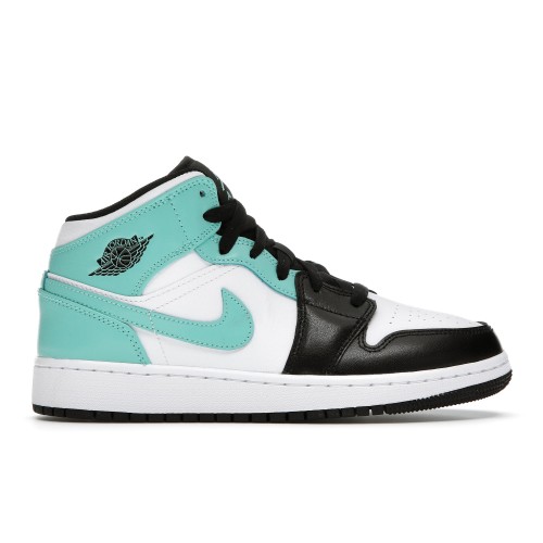 Кроссы Jordan 1 Mid Tropical Twist Igloo (GS) - подростковая сетка размеров