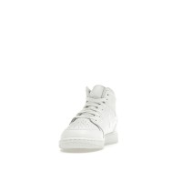 Подростковые Jordan 1 Mid Triple White (2023) (GS)