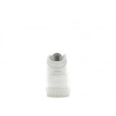 Подростковые Jordan 1 Mid Triple White (2023) (GS)