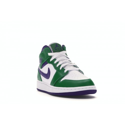 Air Jordan 1 Mid GS Hulk - подростковая сетка размеров