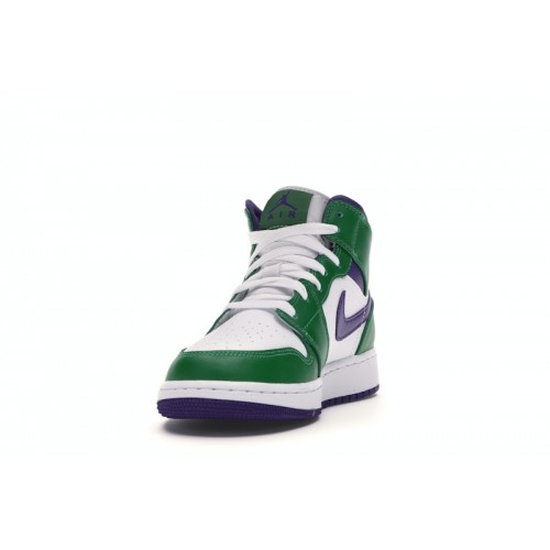Air Jordan 1 Mid GS Hulk - подростковая сетка размеров