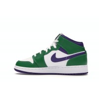 Подростковые Jordan 1 Mid Incredible Hulk (GS)