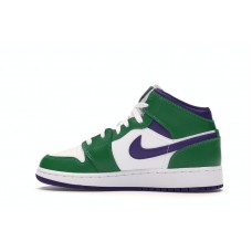 Подростковые Jordan 1 Mid Incredible Hulk (GS)