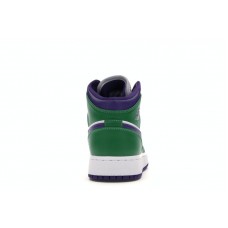 Подростковые Jordan 1 Mid Incredible Hulk (GS)