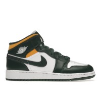Подростковые кроссовки Jordan 1 Mid Sonics (2021) (GS)