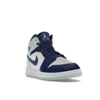 Подростковые Jordan 1 Mid Mystic Navy Mint Foam (GS)