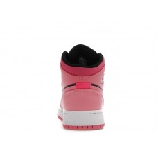 Подростковые Jordan 1 Mid Coral Chalk (GS)