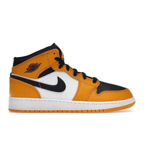 Кроссы Jordan 1 Mid Taxi (GS) - подростковая сетка размеров