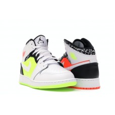Подростковые Jordan 1 Mid Composition Notebook (GS)