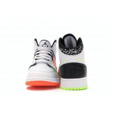 Подростковые Jordan 1 Mid Composition Notebook (GS)