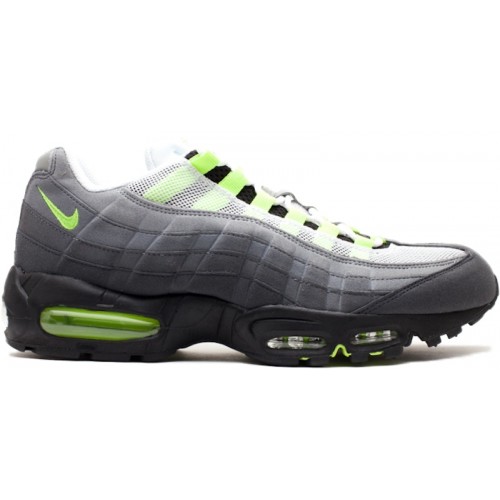 Кроссы Nike Air Max 95 OG Neon (2012) - мужская сетка размеров