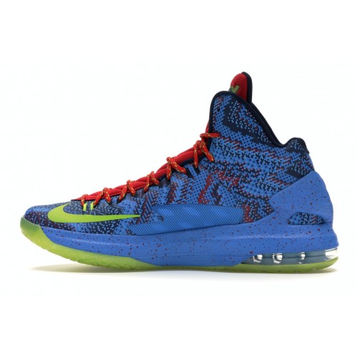 Кроссы Nike KD 5 Christmas - мужская сетка размеров