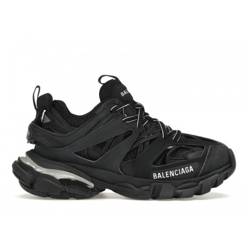 Кроссы Balenciaga Track LED Black (W) - женская сетка размеров