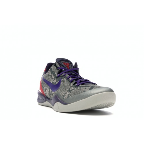 Кроссы Nike Kobe 8 Mine Grey - мужская сетка размеров