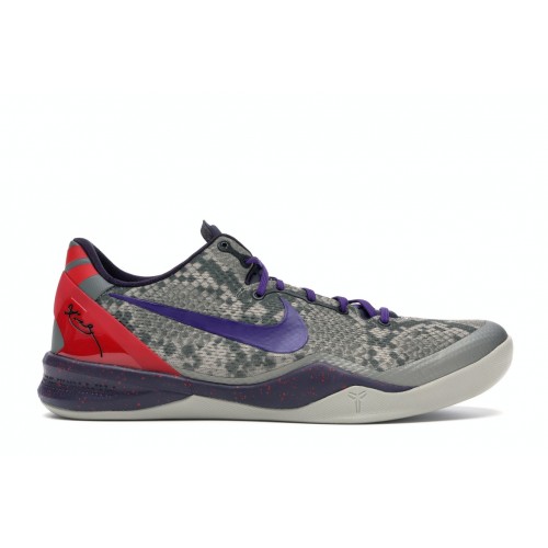 Кроссы Nike Kobe 8 Mine Grey - мужская сетка размеров