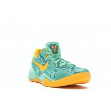 Кроссовки Nike Kobe 8 System Green Glow Laser Orange