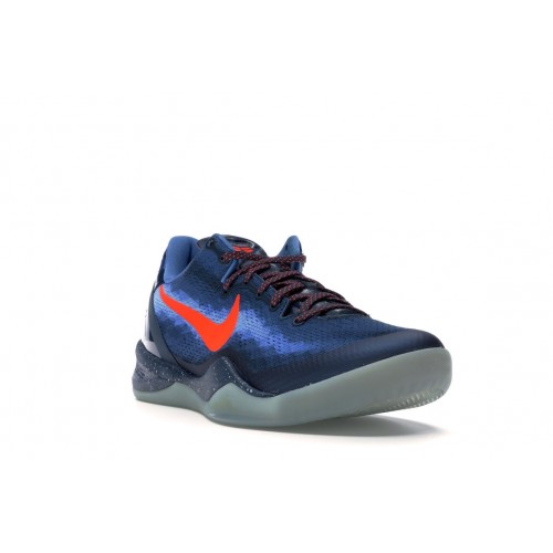 Кроссы Nike Kobe 8 Blue Blitz - мужская сетка размеров