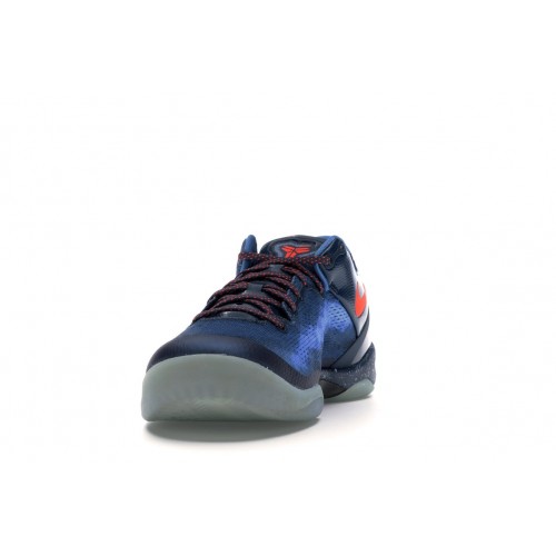 Кроссы Nike Kobe 8 Blue Blitz - мужская сетка размеров