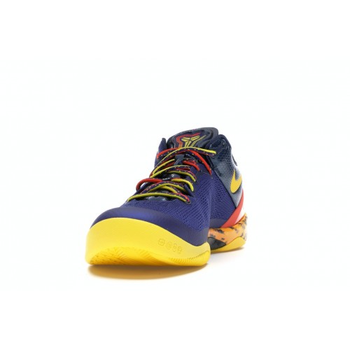 Кроссы Nike Kobe 8 Barcelona Tiger - мужская сетка размеров