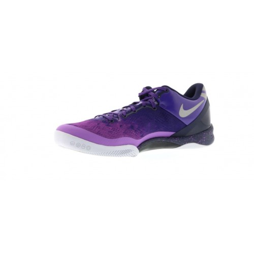 Кроссы Nike Kobe 8 Playoffs Purple Platinum - мужская сетка размеров