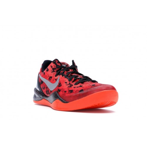 Кроссы Nike Kobe 8 Challenge Red - мужская сетка размеров