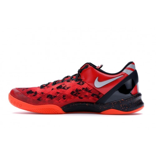 Кроссы Nike Kobe 8 Challenge Red - мужская сетка размеров