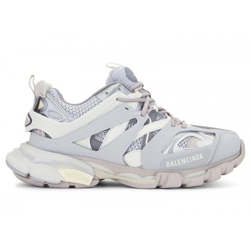 Кроссы Balenciaga Track LED Light Grey - мужская сетка размеров