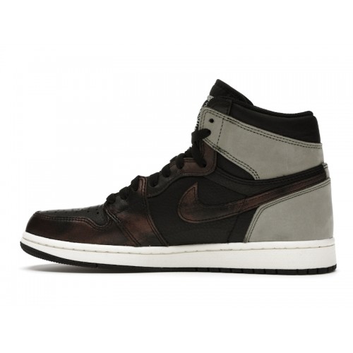 Кроссы Jordan 1 Retro High Light Army Rust Shadow Patina - мужская сетка размеров