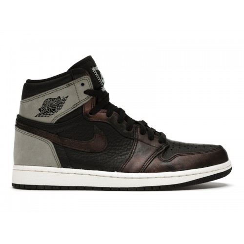 Кроссы Jordan 1 Retro High Light Army Rust Shadow Patina - мужская сетка размеров