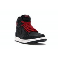 Jordan 1 Retro High Black Satin Gym Red