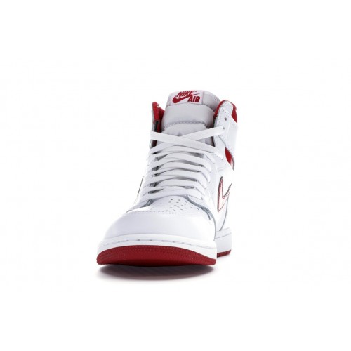 Кроссы Jordan 1 Retro Metallic Red (2017) - мужская сетка размеров